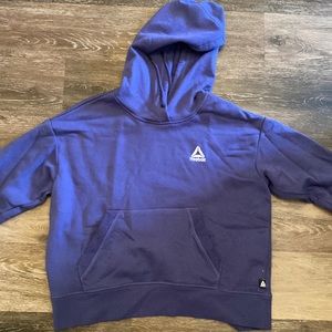 purplish blue reebok hoodie